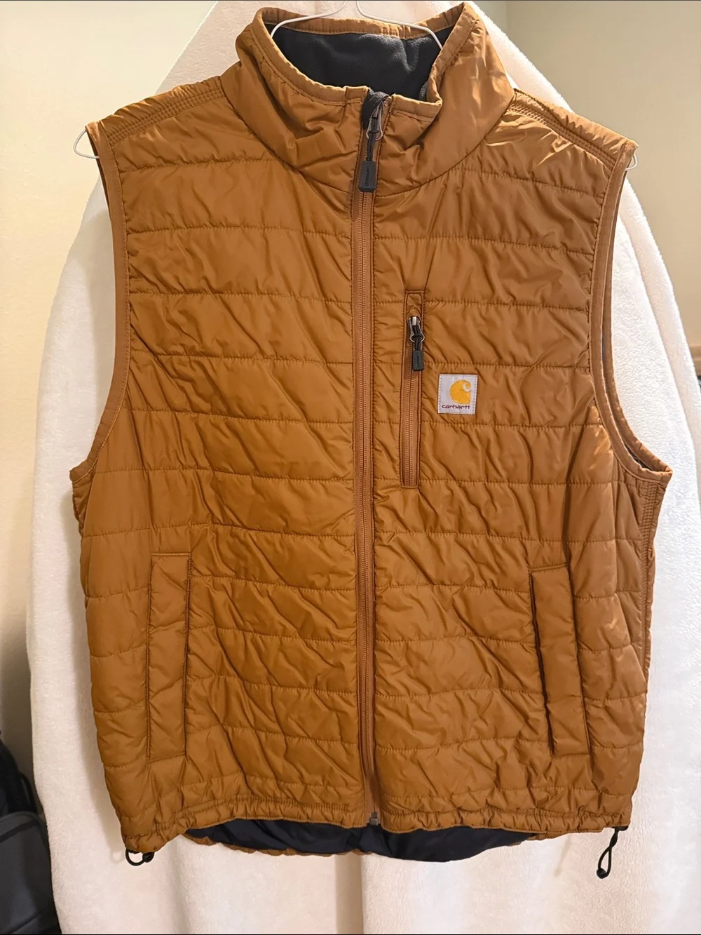 Carhartt Rain Defender Brown Insulated Vest